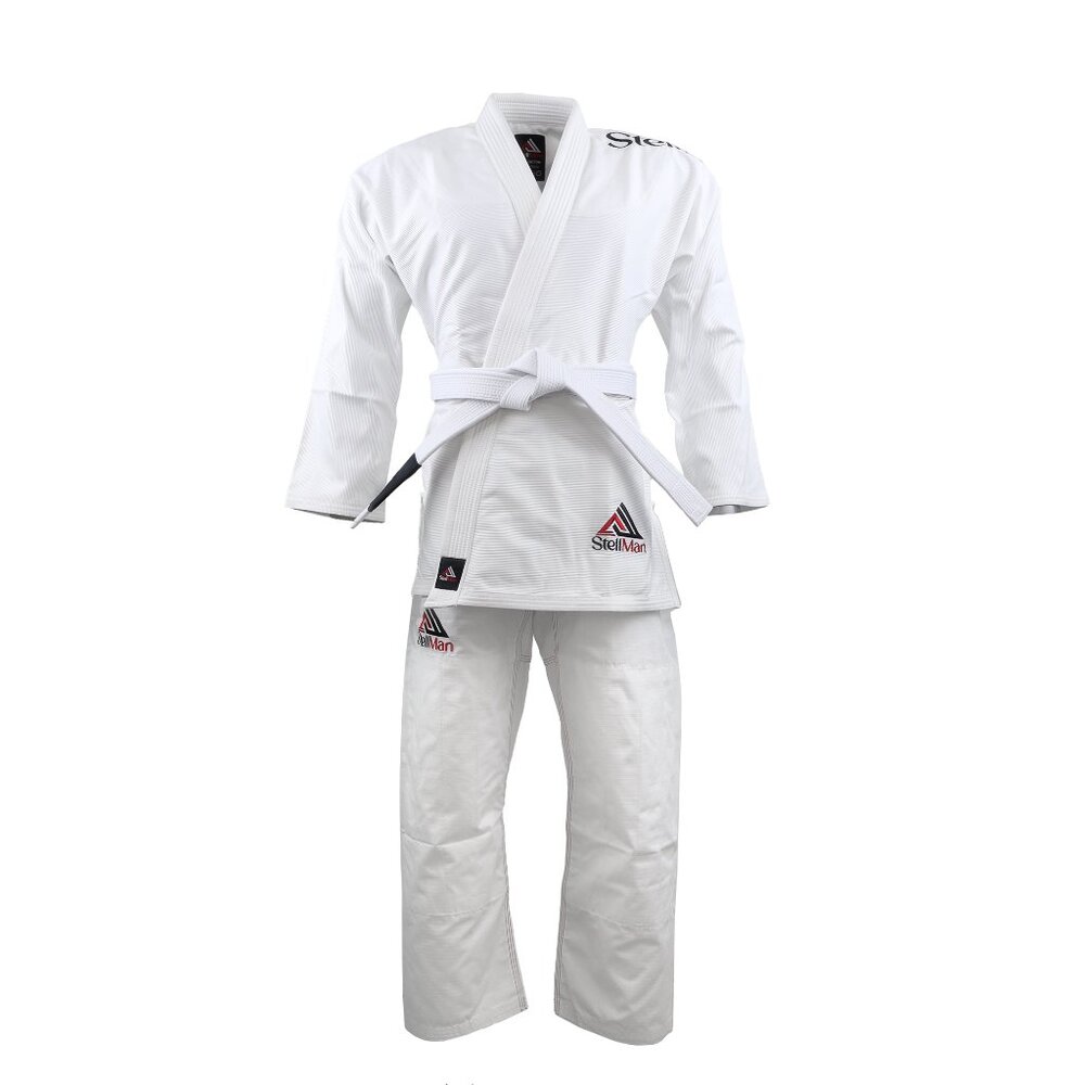 Stellman Core White Men BJJ Gi Brazilian Jiu Jitsu Training Athlete Gi NEW